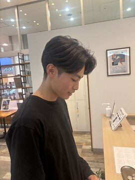 ノート ヘアーサロン(NOTE HAIR SALON) センターパート