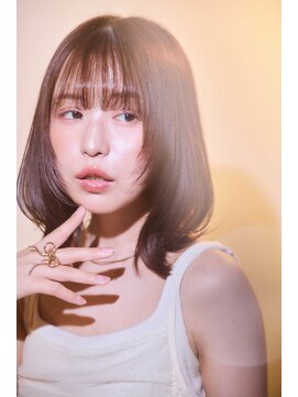 サロン LH(salon LH) 透明感ピンクベージュ×小顔レイヤー