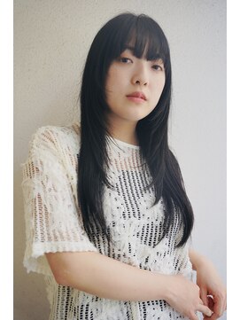 ブゾン(buZon) 【buZon ブゾン】レイヤーカット×コスメストレート