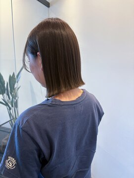 ヘアーエスクールステラ(hair S.COEUR stella) ぱつっとボブ