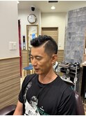 30代40代熟れお洒落フェード七三スタイル