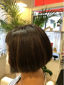 【発色×色持ち】吸着力◎退色しにくく赤味が出にくい!テラカラー使用で白髪染めも透明感あるカラーへ＊