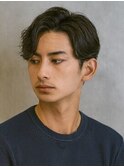 ワイルドパーマビジネスサイドパーマセンターパートミックス