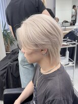 メンズペレ 渋谷(MEN'S PELE)&nbsp;MEN’S HAIR/ブルーブラック/フェザーパーマ/渋谷