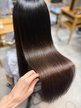 アイノアシェール 西宮(AInoa Cher) 【極上の髪質改善】プレミアムストレートエステ