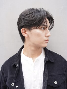 ニコ トウキョウ ヨコハマ(nico) メンズセンターパート/ニュアンスパーマ