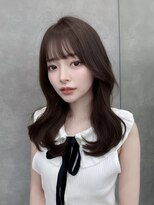 ロンドリゼル 札幌(Lond RiseL) オリーブグレー/前髪/ボブ/マロンベージュ/レイヤーカット/小顔