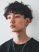 セプト 博多(SEPT.)&nbsp;ツイストスパイラルパーマ ツーブロック マッシュショート 20代