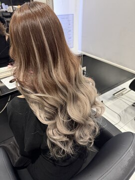 ヘアーデザイン ジェルム(Hair Design germe) シルバーグラデーション