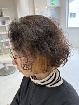 インナーカラーアクセント