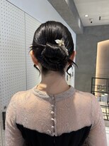 ワン 横浜(ONE005) ヘアセット/ヘアアレンジ/タイト/カチモリ/結婚式/イベント