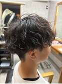 マッシュパーマ