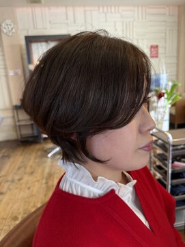 テン(TEN) 大人キレイなハンサムショートに夢中