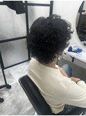 海外風癖毛パーマ