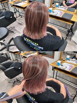 アフェクト 上大岡(affect) イメチェン/ピンクベージュ/アンブレラカラー/前髪/上大岡