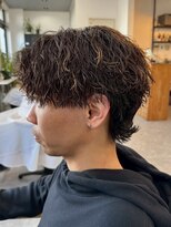 フゥ 宇都宮戸祭(FeU) 宇都宮メンズカットメンズパーマ波巻きスパイラルパーマツイスパ