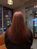 パーミル ヘア クマモト(permille ‰ hair Kumamoto) ピンクベージュ×うる艶