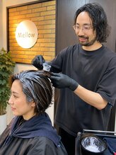 マンツーマン施術だからこそ、髪のお悩みも相談しやすい空間に。