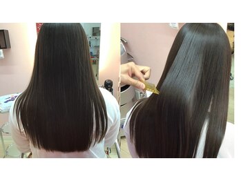 フェアリーパーフェクト(FAIRY PERFECT)の写真/酸性ストレート×エイジング毛ケアで、年齢を感じさせない艶髪に。FAIRY PERFECTが贈る、上質なストレート