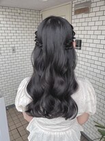 フェリーチェ 六本木店(Felice)&nbsp;ハーフツイン ヨシンモリ ヘアセット お呼ばれヘア