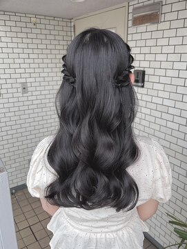 フェリーチェ 六本木店(Felice) ハーフツイン ヨシンモリ ヘアセット お呼ばれヘア