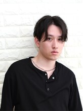 チップ タップ つつじヶ丘店(tip top) ニュアンスパーマ センターパート