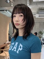 ヒイロ(hiilo.)&nbsp;2WAYミディアムウルフ【ナチュラルスタイルにもなるウルフ】