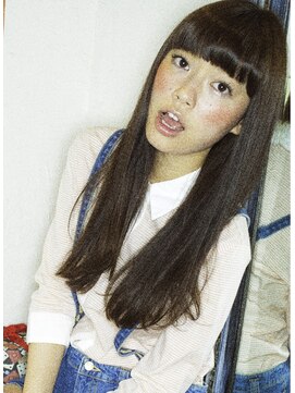 ベル 表参道店(Belle) お洒落可愛い黒髪ロングスタイル