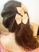 アイルビーヘア(I'll b hair)&nbsp;【下北沢＊I'll b hair＊】簡単アレンジ小顔ヘア