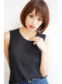 Rumor×小顔・マッシュ☆オン眉・前下がりショートボブ