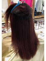 大嶋直樹の美容室 表参道&nbsp;高難易度縮毛矯正＝手で乾かしただけです。本当です。