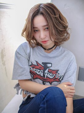 ロック ラックスビー 加古川店(ROC LUXBE) 大人ストリートカジュアルボブ【ROC LUXBE　加古川店】