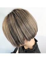 テクライズ 豊橋店(TECHRISE)&nbsp;ミルクティーベージュ×ローライトミックス