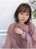 【デパール 】イメチェン外ハネボブ美髪ワイドバング