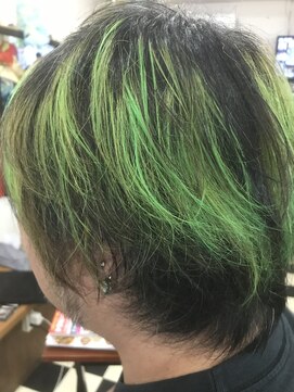 エボノスヘアー エボノスヘアー スプリンググリーンネオン