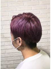 pink purple color　TRICKstyle！