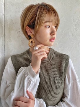 ベルビアンカ(Belle BIANCA) Belle BIANCA 20代30代◎大人かわいいショートボブ by.林