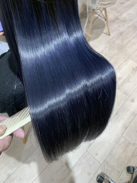 リオールヘア 北千住(LIOR.HAIR) ブルーカラー×ミネコラ