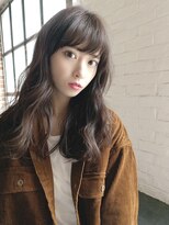 チョビー(Chobii)&nbsp;小顔カットデジタルパーマくびれセミディロングヘア透明感/栗原7