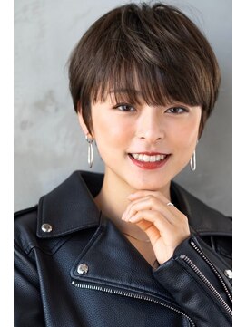 ケアリー 武蔵小杉(Carelly) 大人かわいい前髪セシルカットココアブラウンフリンジウェーブ