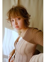 ナンバー アンフィール 渋谷(N° anfeel)&nbsp;ランダムショート×ベージュカラー