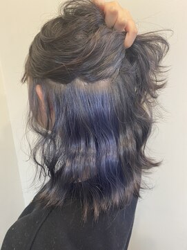 ヘアーゾーン ハチマルハチ 登戸駅前店(Hair Zone 808) 寒色カラーで大人ビューティー