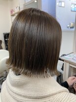 シャルム(Charme)&nbsp;切りっぱなしボブ/モカグレージュ