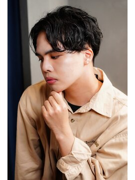 アルコ 三軒茶屋(alco) パーマ　センターパート