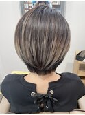 大人ショート★バレイヤージュ