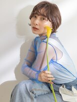 スリール バイ ミリー 江坂(Sourire by milly)&nbsp;【Sourire江坂】アースカラー/ミルクティーベージュボブショート