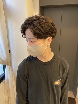 ペイジバイネオリーブ 吉祥寺店(Paige by Neolive) アップバング×パーマで清潔感とお洒落に！