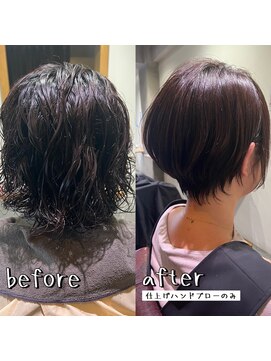 アルファ(ALPHA) 感動を与えたいです!北摂エリアでカットが1番高い料金¥20000