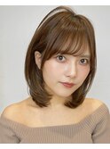 小顔効果抜群★ひし形レイヤーカット/京佳/新宿/髪質改善/パーマ