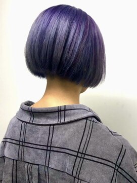 レプリカ 上大岡(Replica) Blue Violet×ワンレンボブ